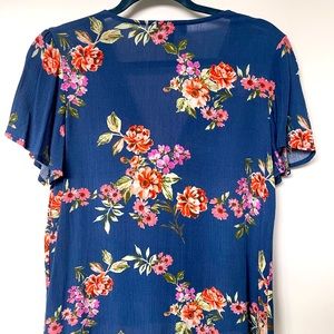 Lulus Floral Tie Top